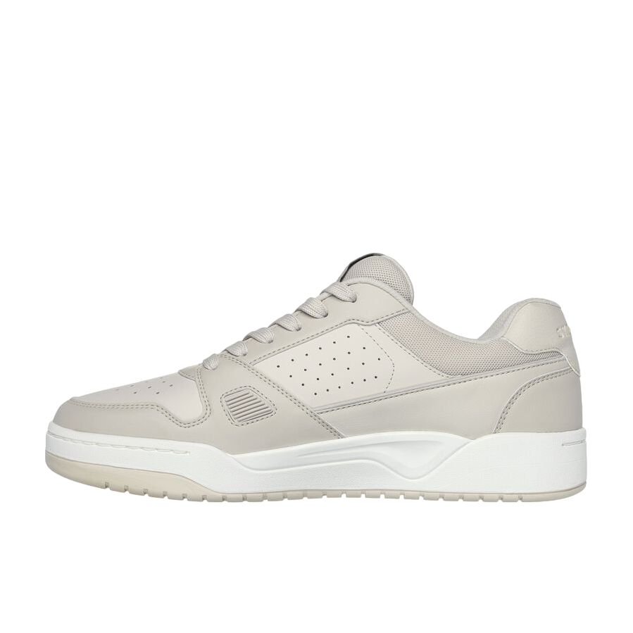 Skechers Koopa Court Tiebreak Low Lifestyle Sneakers Uomo Bianco Spento - 183250/OFWT