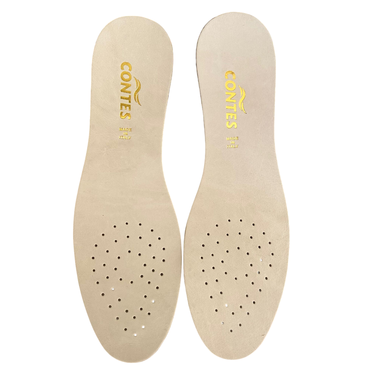 Contes Buffalo Leather Perforated Vegetable Insole 200/BUF | Absorbent and Natural