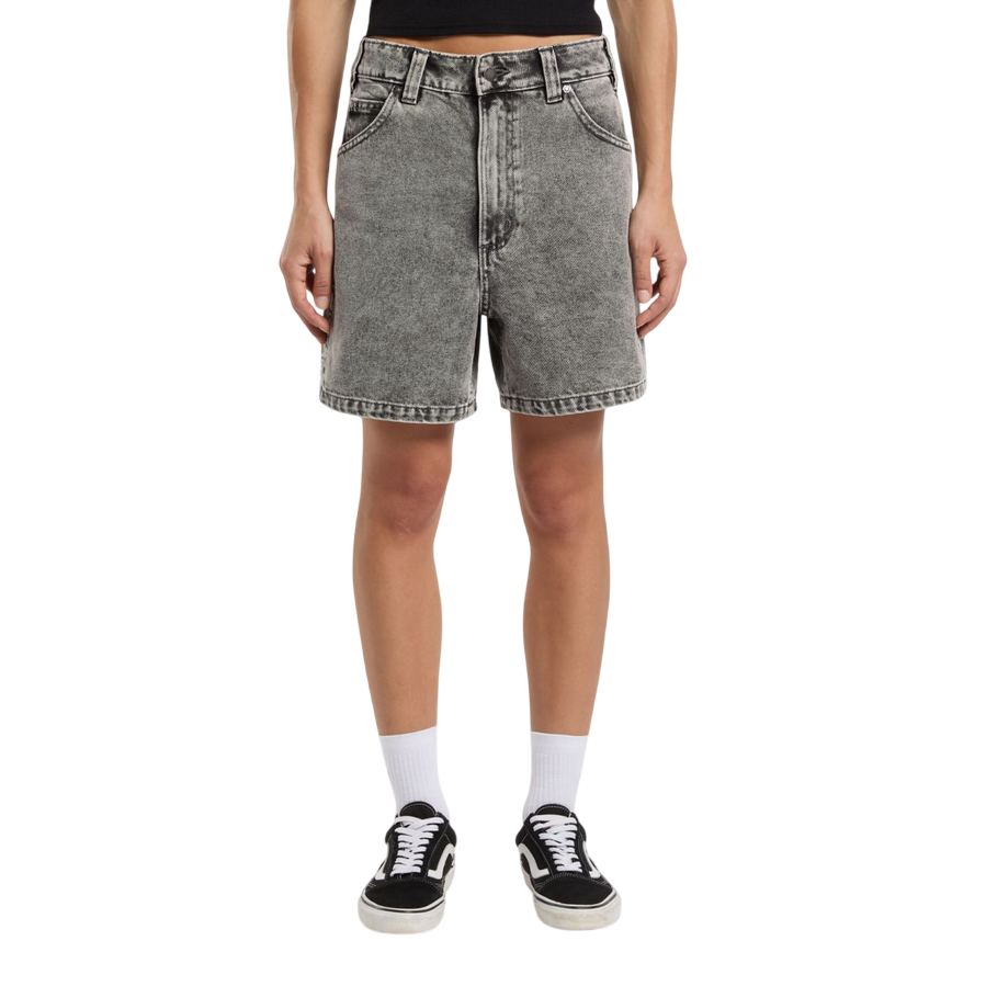 Dickies pantaloncino denim da donna DK0A4Y88J811 grigio chiaro