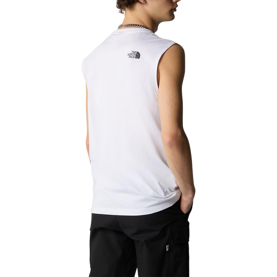 The North Face Men's Simple Dome Tank Top NF0A87R3FN4 White