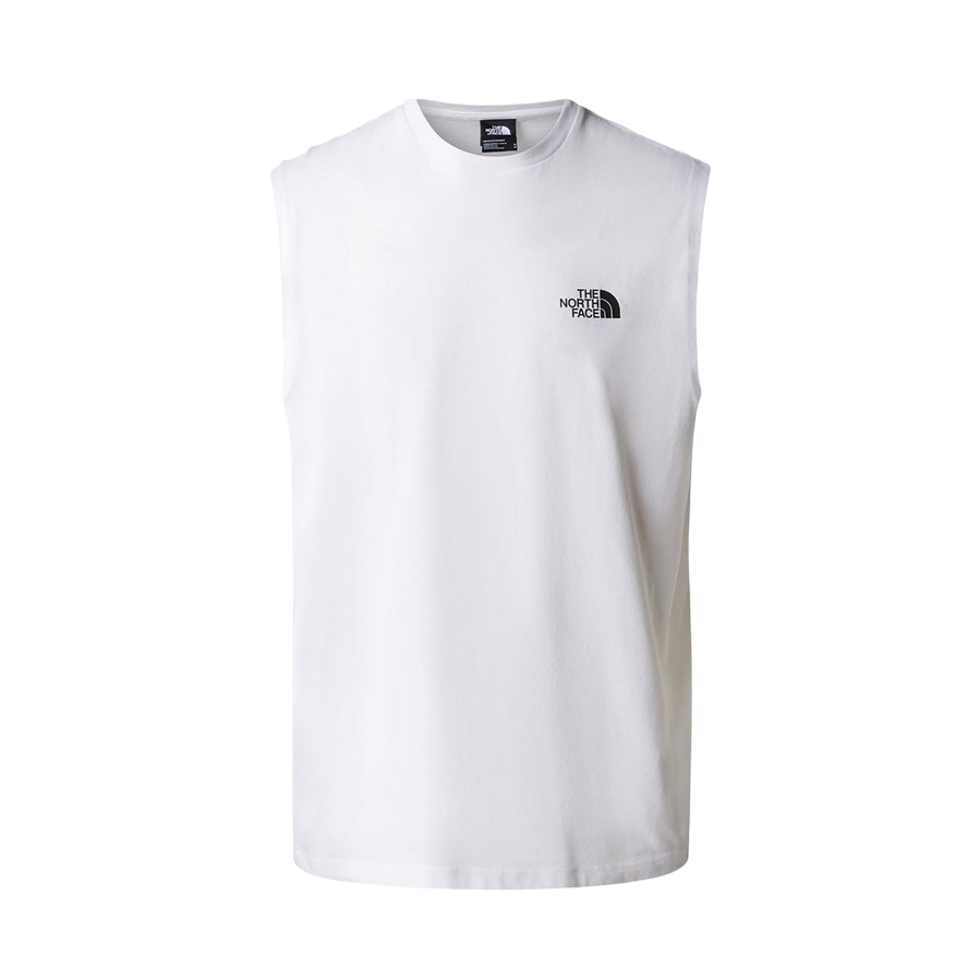 The North Face Men's Simple Dome Tank Top NF0A87R3FN4 White