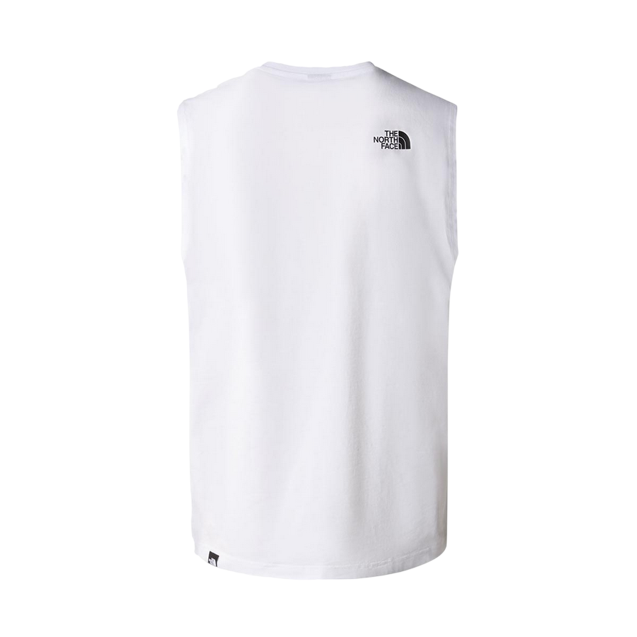 The North Face Men's Simple Dome Tank Top NF0A87R3FN4 White
