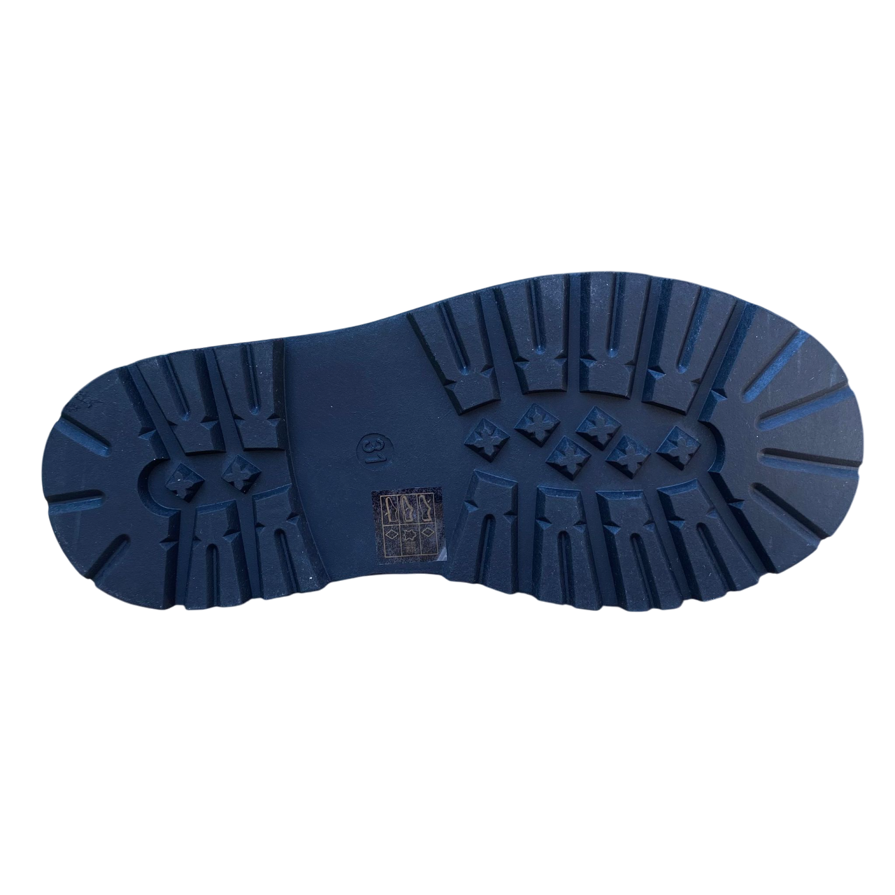Cult Stivaletto Nero Bambina 7 Fori T-388A 3134 con Borchie e Rouge