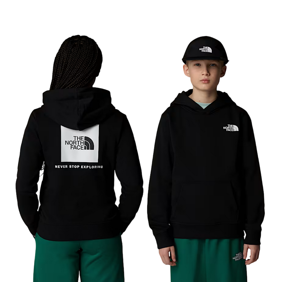 The North Face Boy's Teen Redbox NF0A89H9JK Hoodie Black