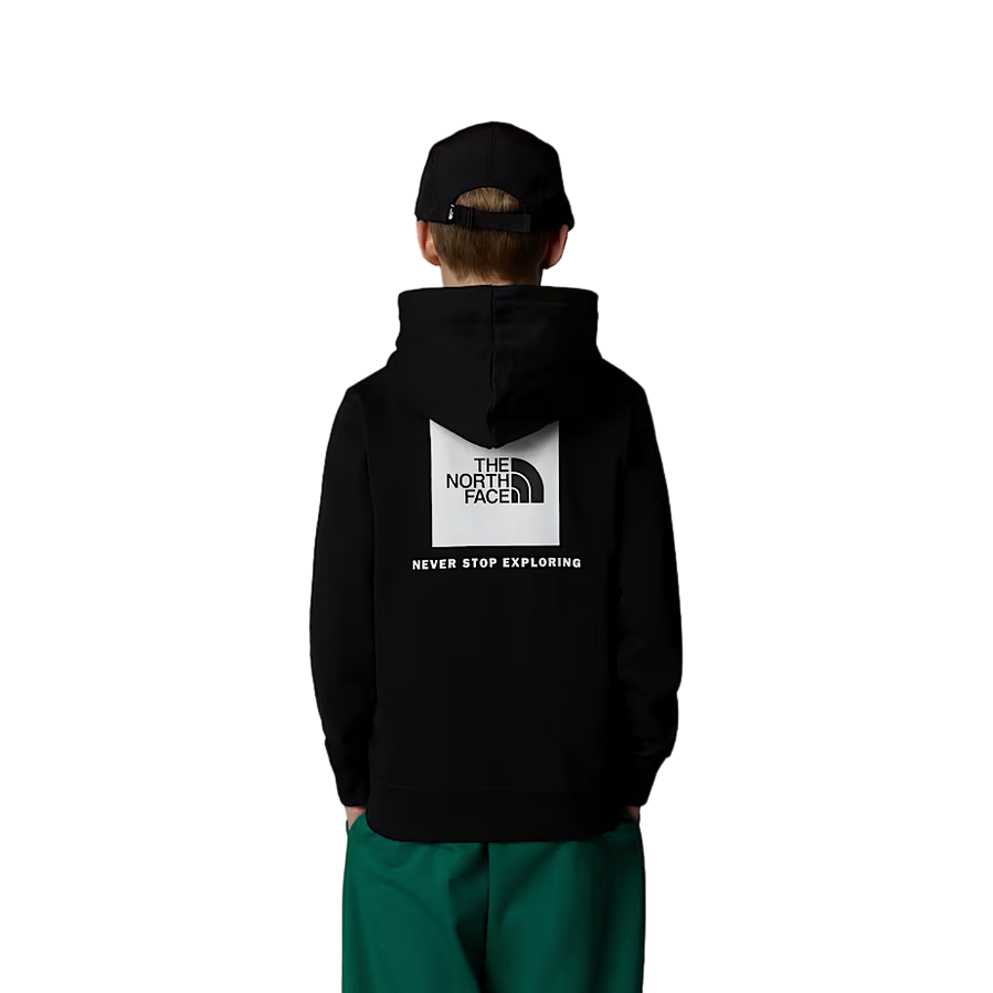 The North Face Boy's Teen Redbox NF0A89H9JK Hoodie Black