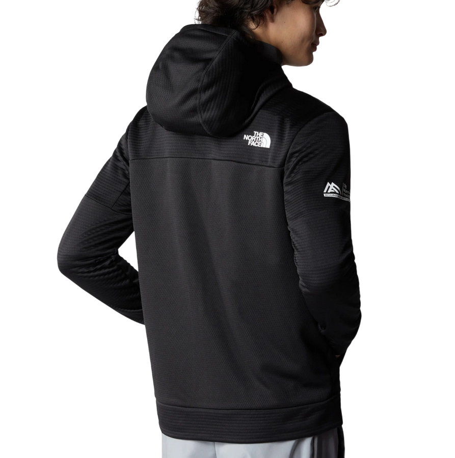 The North Face Men's Bolt Polartec Hooded Jacket NF0A87J5JK31 black