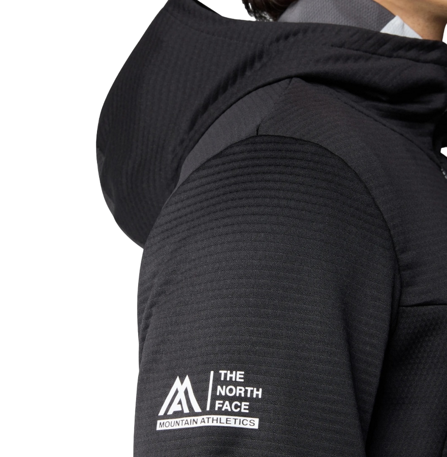 The North Face Men's Bolt Polartec Hooded Jacket NF0A87J5JK31 black