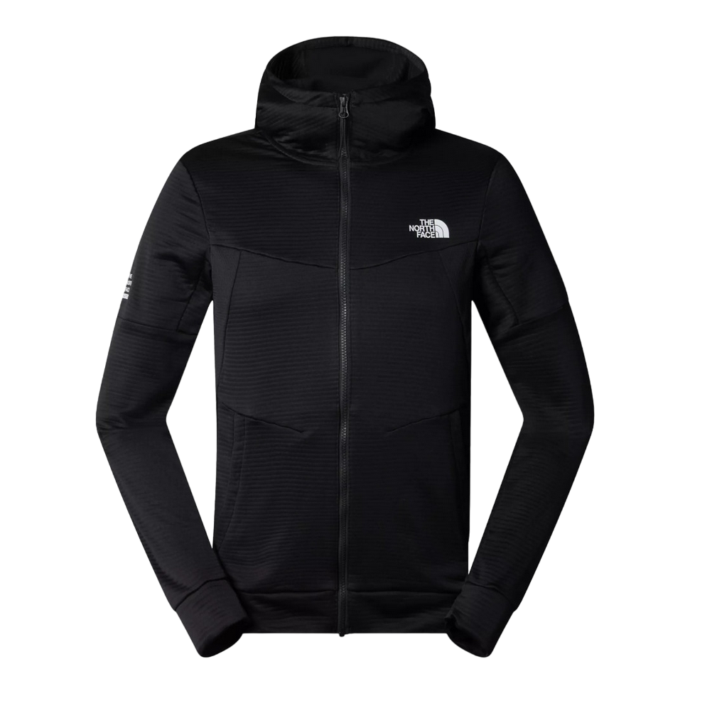 The North Face Men's Bolt Polartec Hooded Jacket NF0A87J5JK31 black