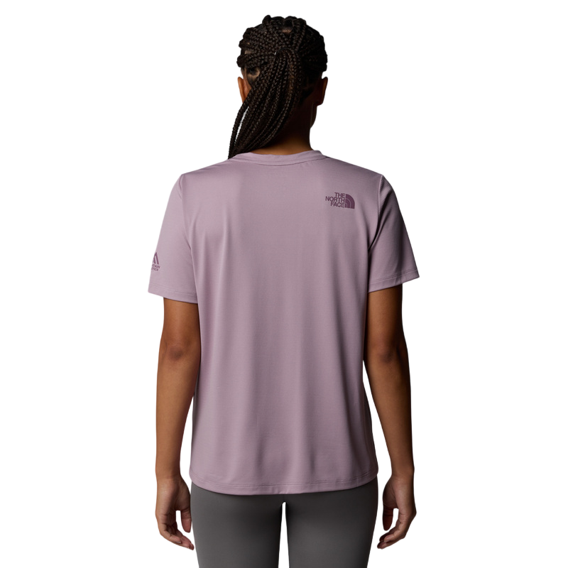 The North Face Women's Mountain Athletics Flex NF0A89443OX Short Sleeve T-Shirt Purple