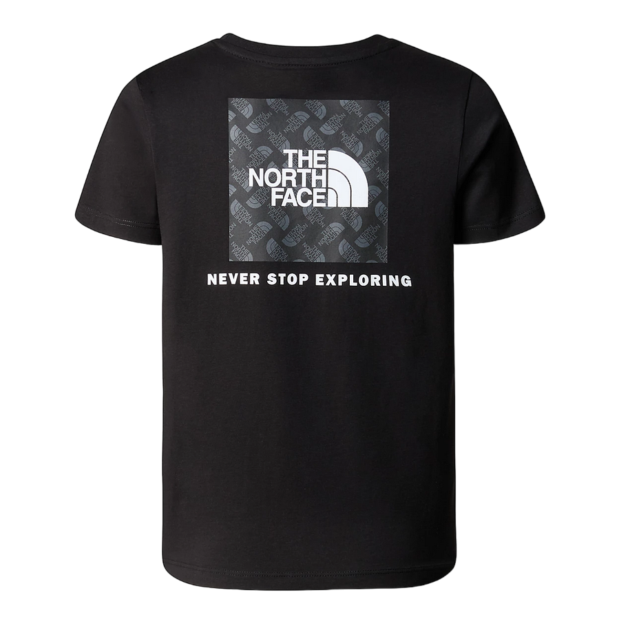 The North Face Boy's Short Sleeve T-Shirt Redbox NF0A87T5JK3 Black