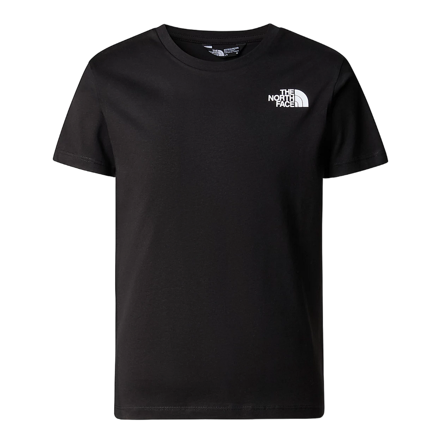 The North Face Boy's Short Sleeve T-Shirt Redbox NF0A87T5JK3 Black