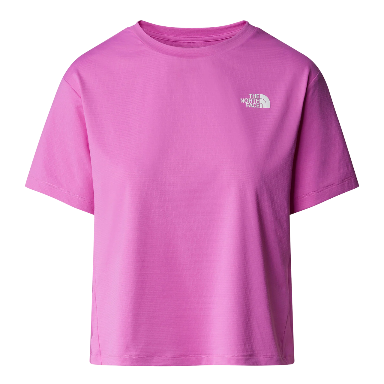 The North Face Women's Flex Circuit NF0A87JVQIX1 short-sleeve running technical t-shirt violet