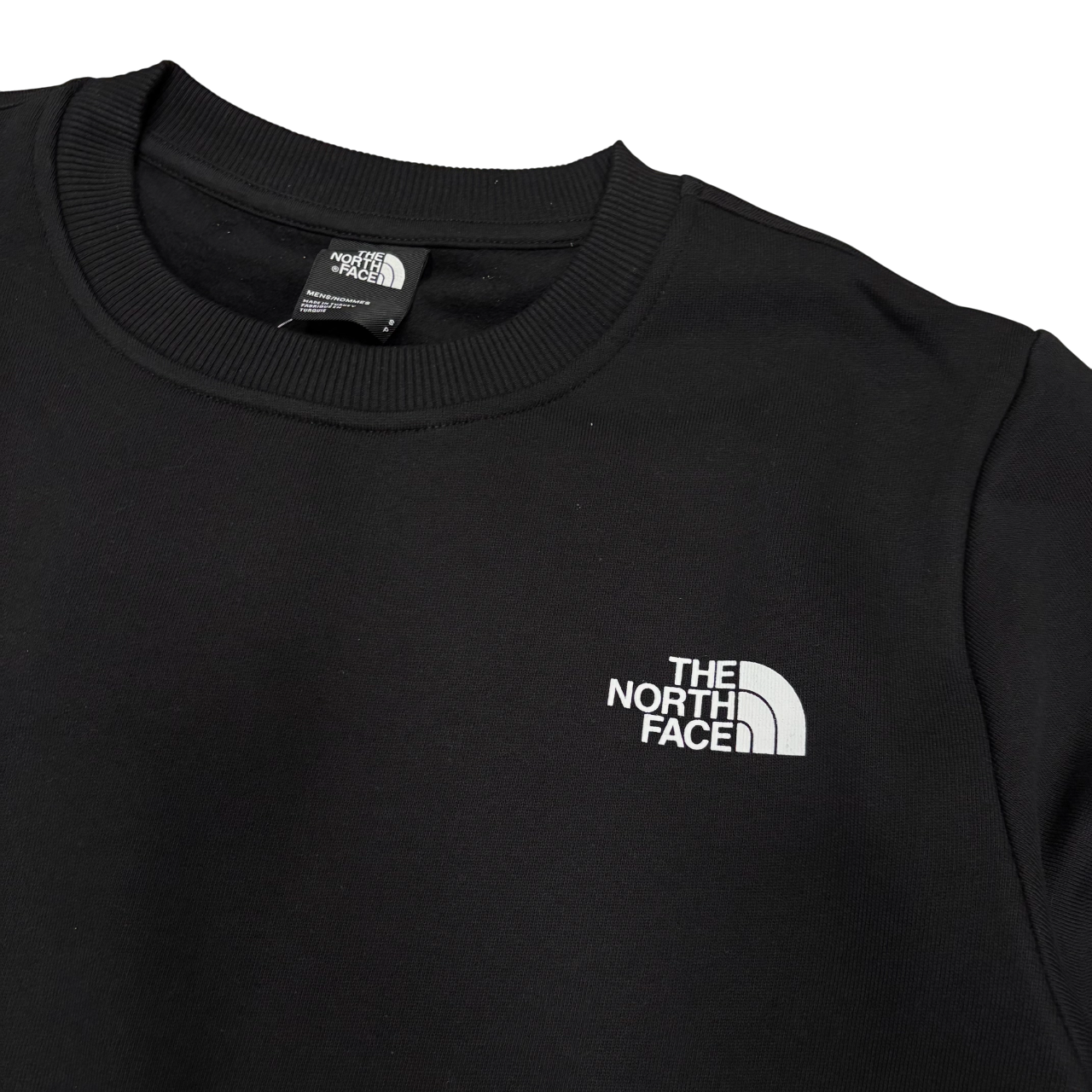 The North Face Men's Box Graphic Crew Neck Sweatshirt NF0A8JNBKY4 Black
