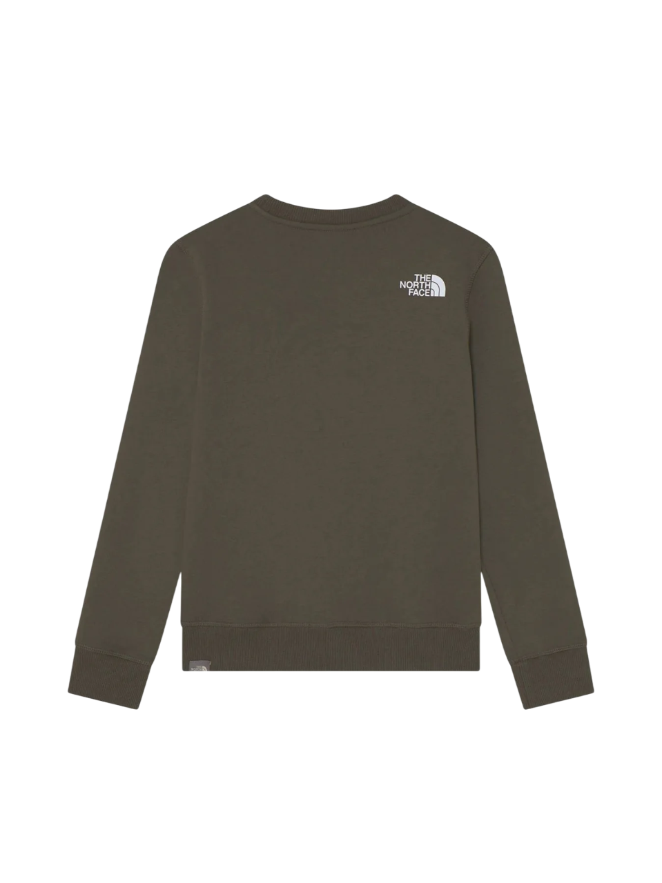 The North Face Teens Box Crew Neck Sweatshirt NF0A7X5921L1 new taupe green