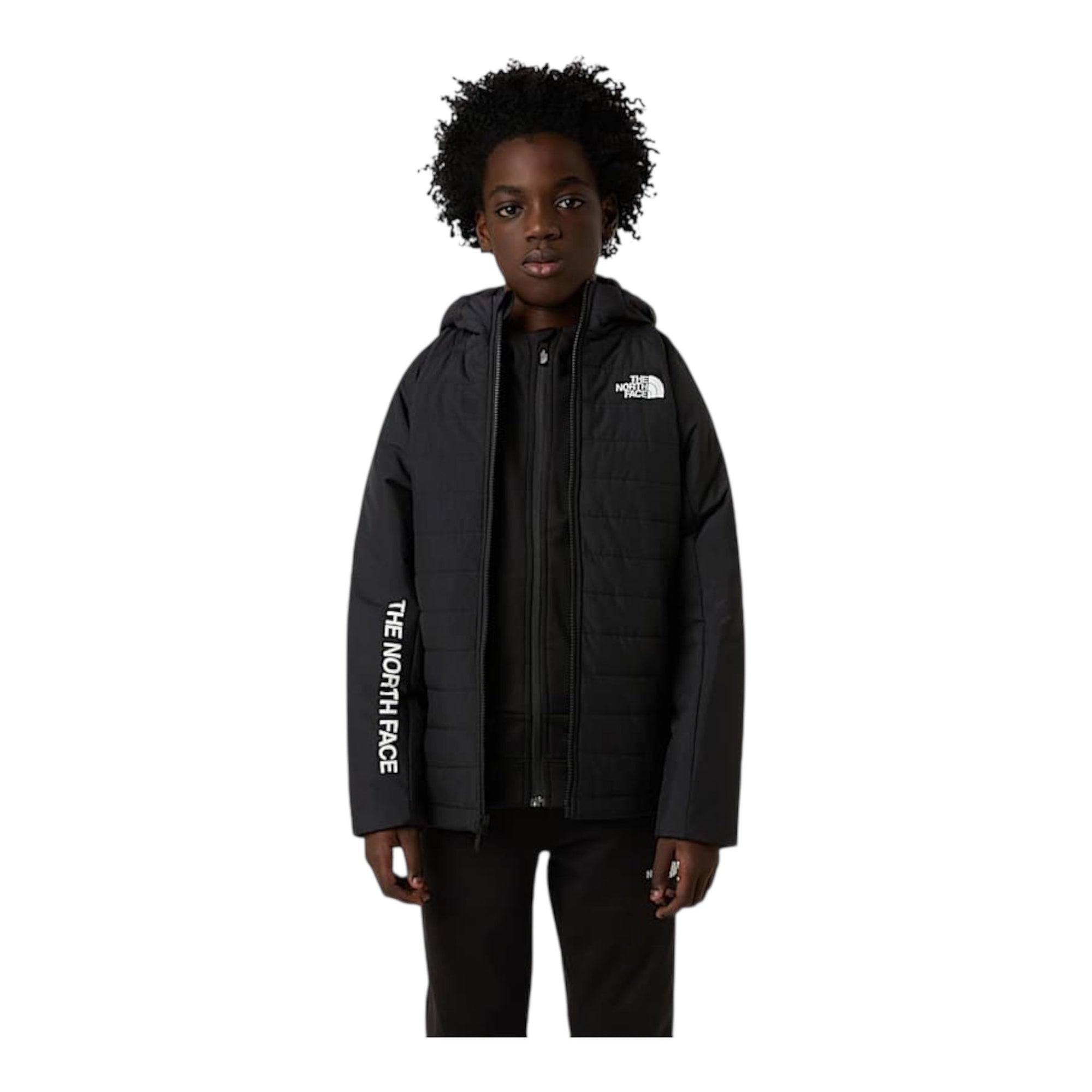 The North Face Giacca Never Stop Ragazzo NF0A89HRJK31 Nero Sintetico