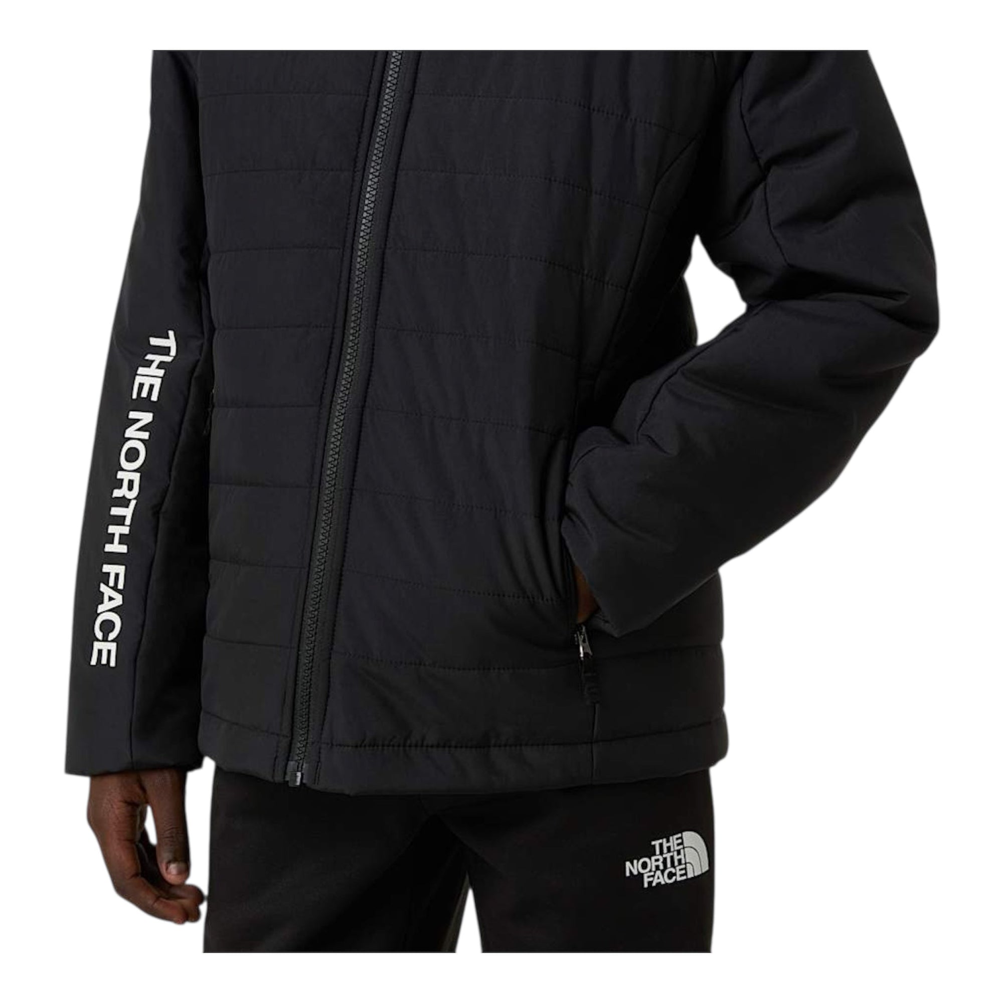 The North Face Giacca Never Stop Ragazzo NF0A89HRJK31 Nero Sintetico