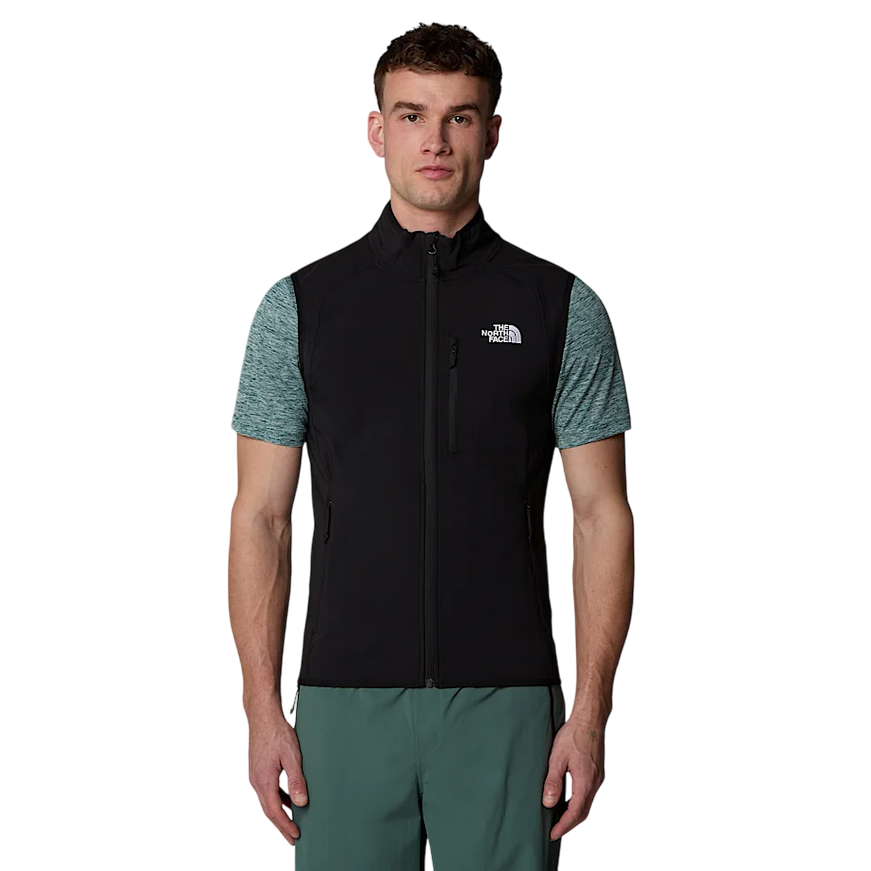 The North Face Men's Breathable, Windproof, Water-Repellent Nimble Vest NF0A8CD7JK31 Black