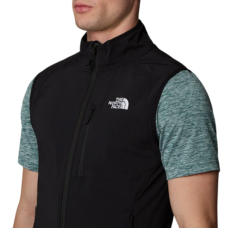 The North Face Men's Breathable, Windproof, Water-Repellent Nimble Vest NF0A8CD7JK31 Black
