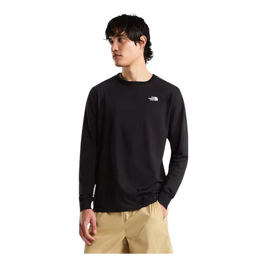 The North Face T-shirt Manica Lunga Evolution Simple Dome Uomo NF0A8EU3JK31 Nero