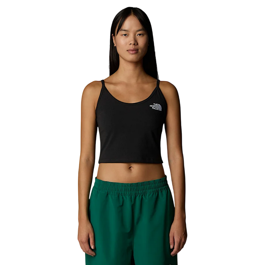 The North Face Women's Slim Crop Tank NFA55AQJK3 Black
