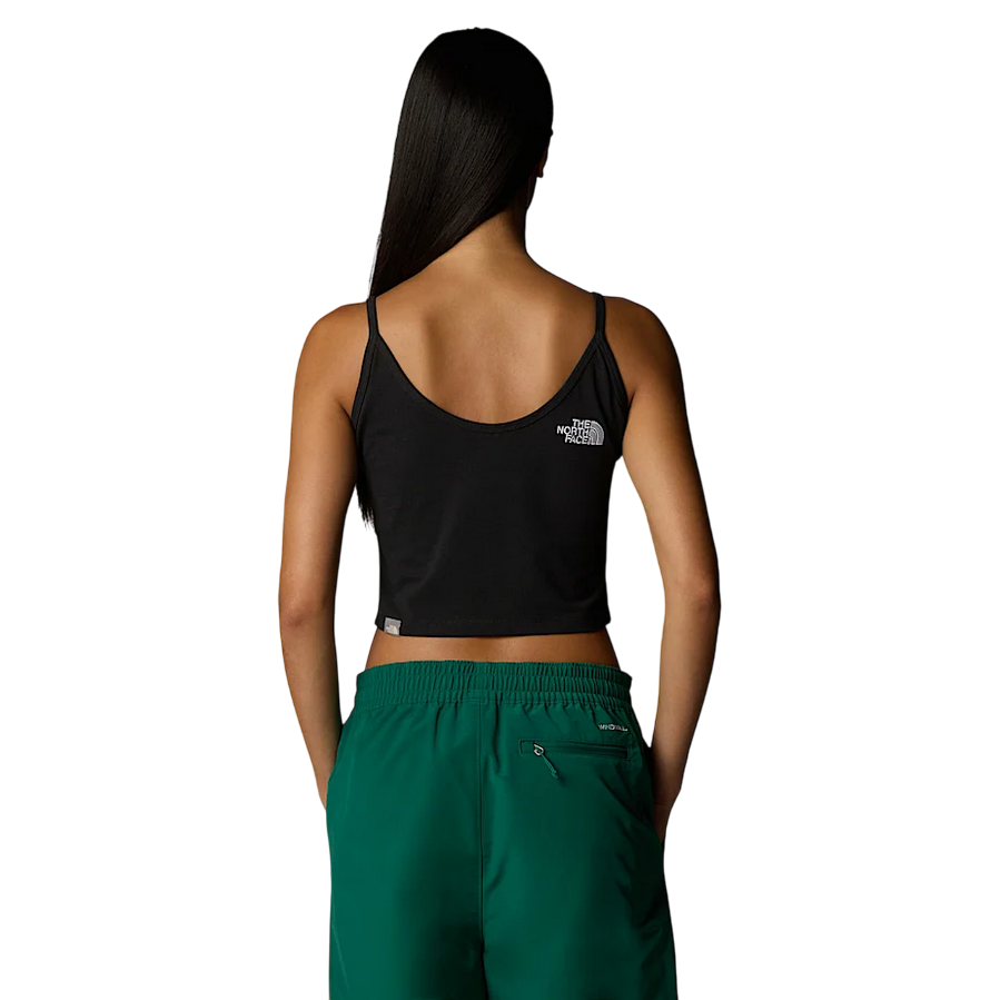 The North Face Women's Slim Crop Tank NFA55AQJK3 Black