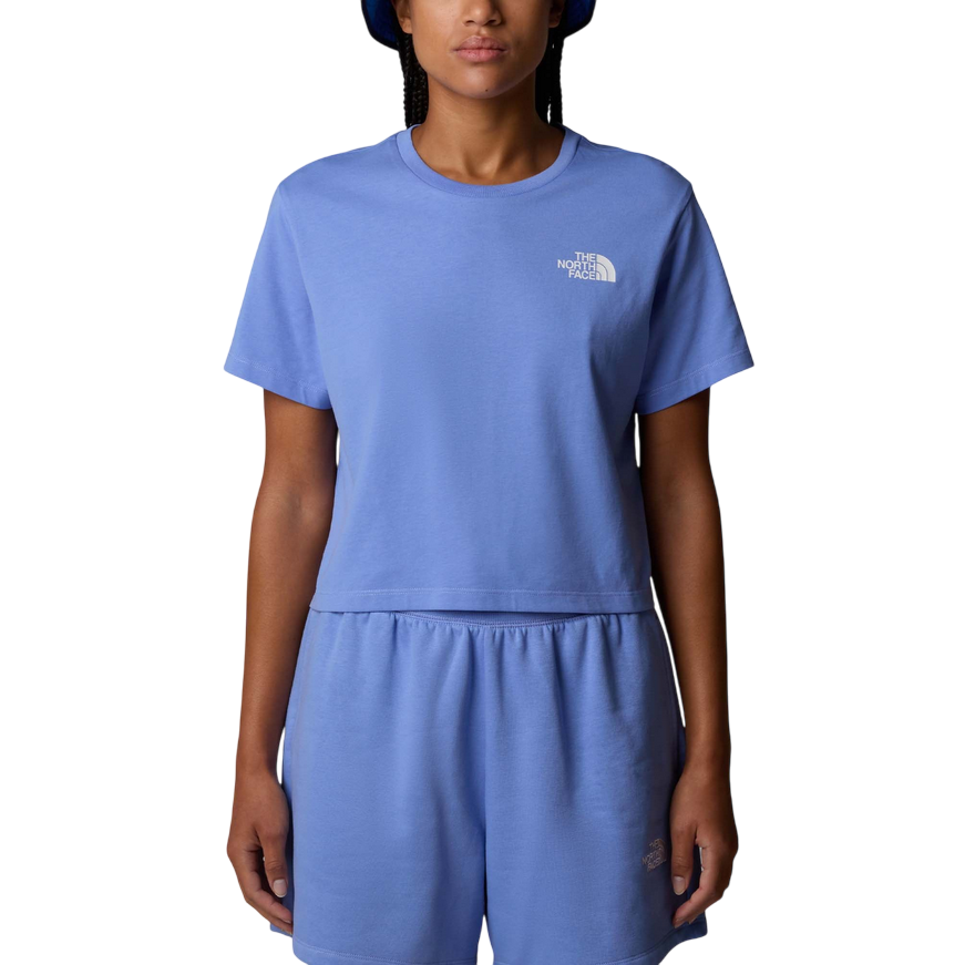 The North Face women's short sleeve t-shirt Simple Dome NF0A87U40YI virtual blue