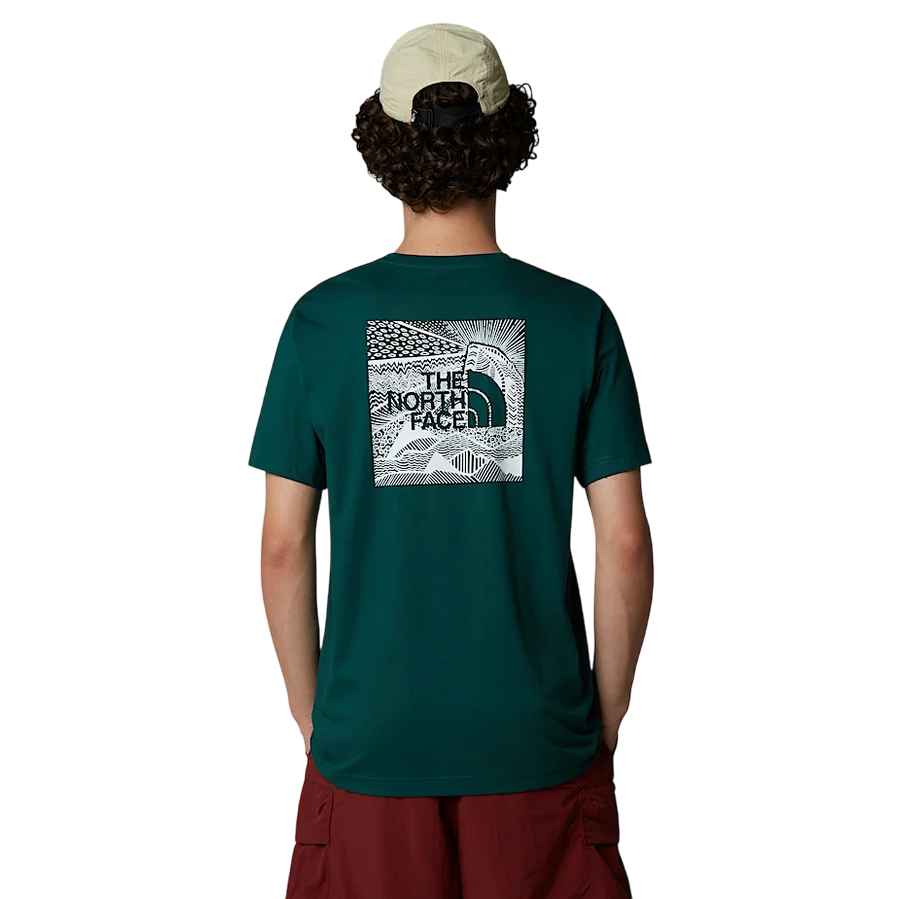 The North Face Men's Redbox Celebration Short-Sleeve T-Shirt NF0A87NV6GI Green