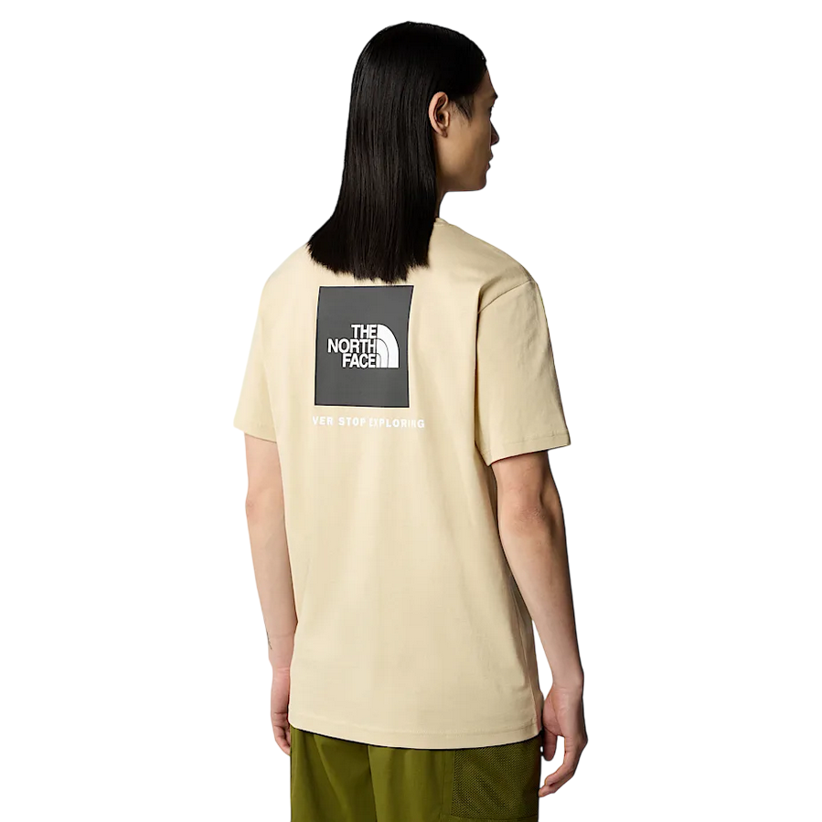 The North Face Men's T-Shirt Redbox NF0A87NP3X4 Gravel
