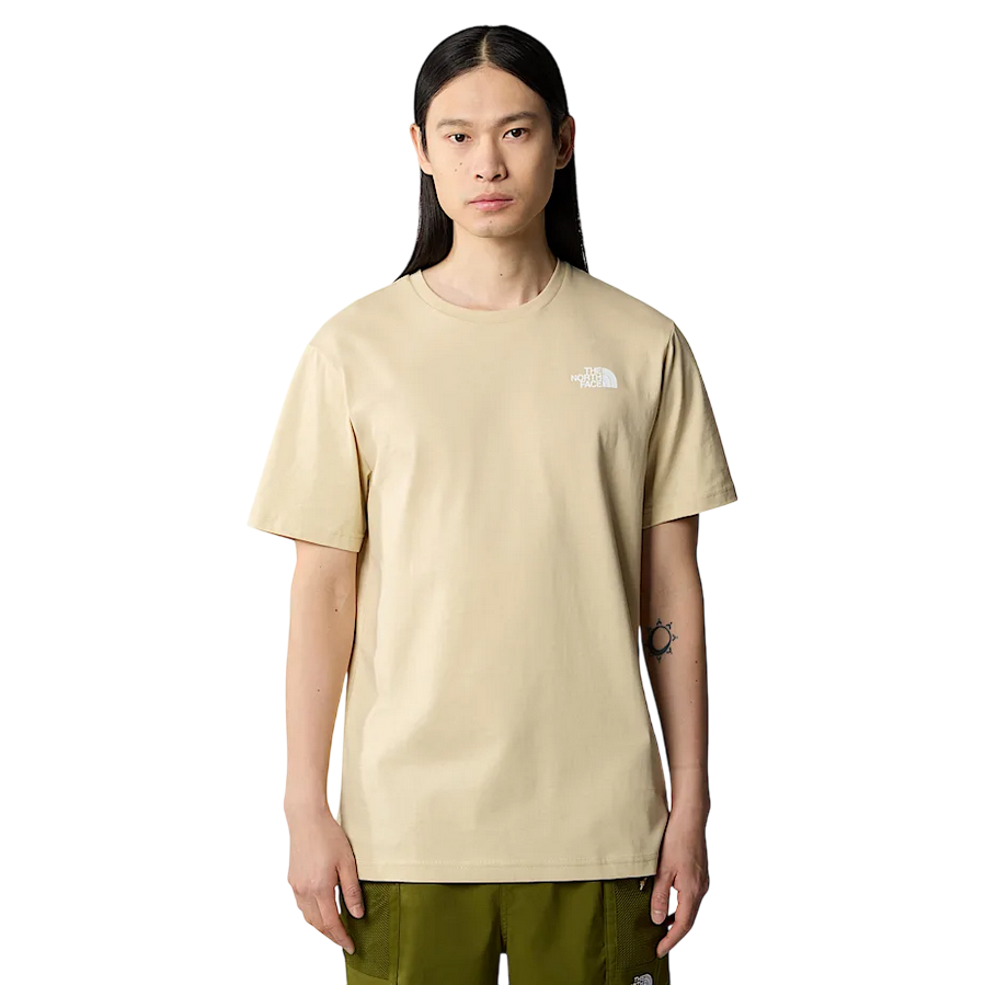 The North Face Men's T-Shirt Redbox NF0A87NP3X4 Gravel