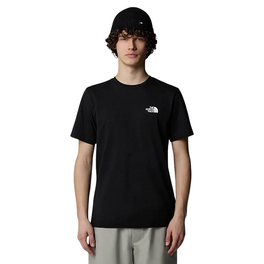 The North Face men's short sleeve t-shirt Simple Dome NF0A87NGJK3 black