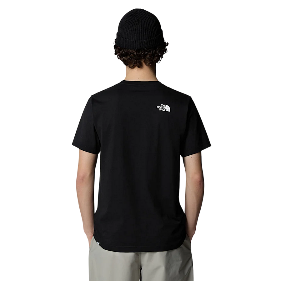 The North Face men's short sleeve t-shirt Simple Dome NF0A87NGJK3 black