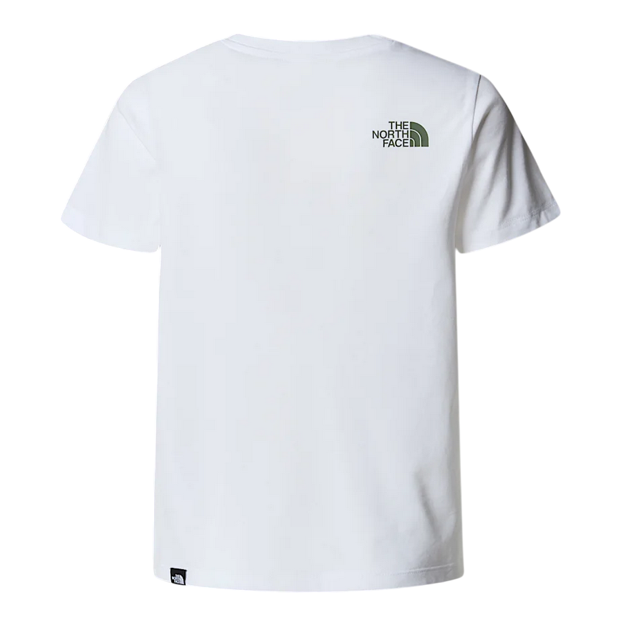 The North Face junior short-sleeved t-shirt Easy NF0A8DRN9ZN white
