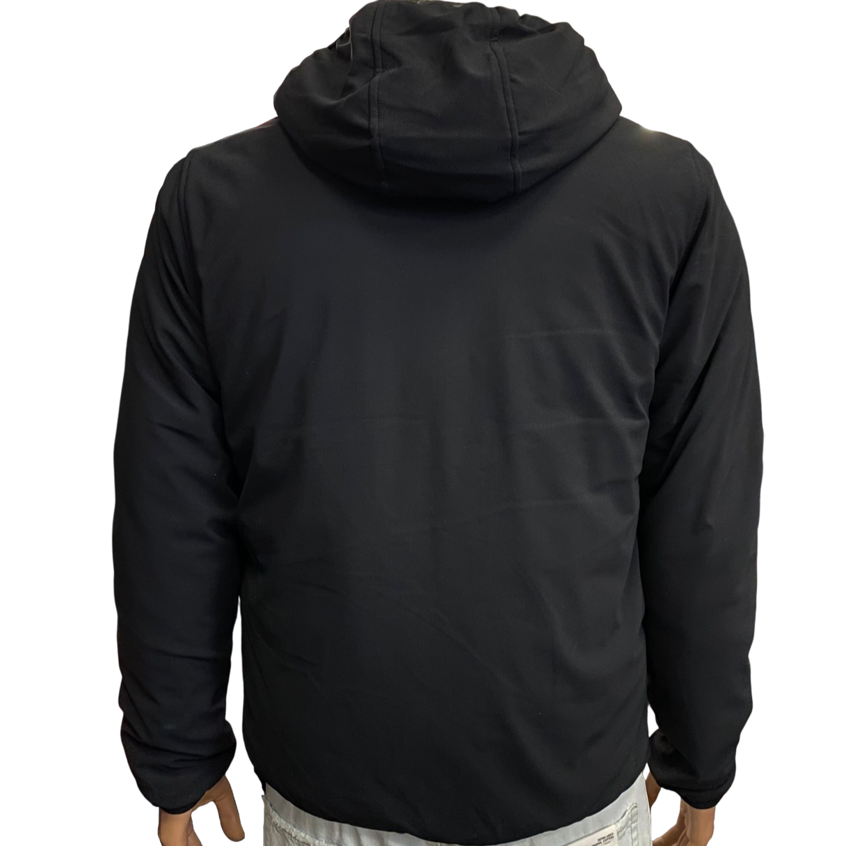 Trez Giubbotto da uomo con cappuccio M47340 GREGG-1001 nero