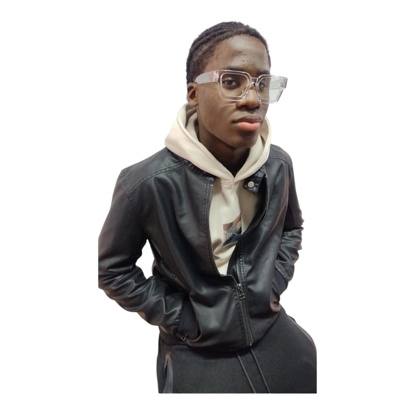 Trez Giubbotto in ecopelle GREASE-10PU M50243 935 nero