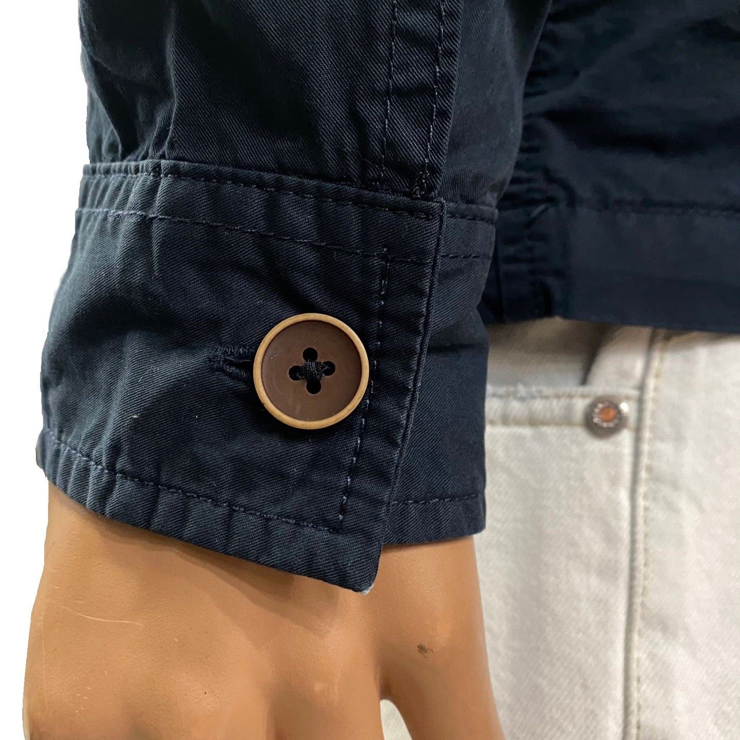 Trez giubbino da uomo in cotone Gink M48680 251 blu