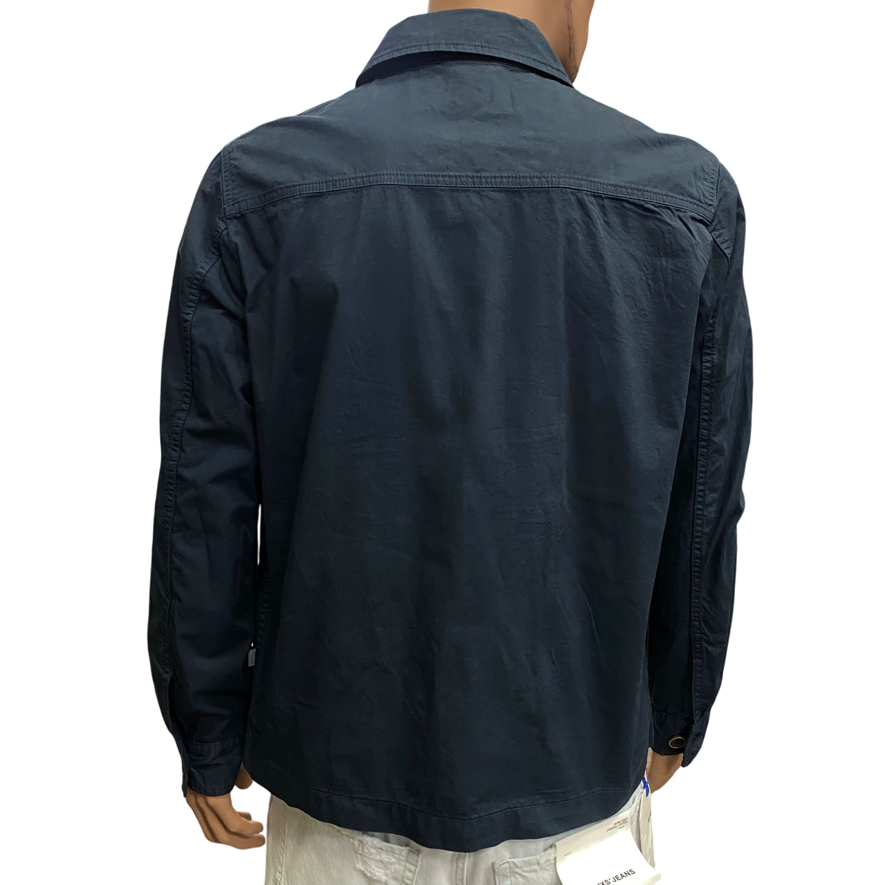 Trez giubbino da uomo in cotone Gink M48680 251 blu