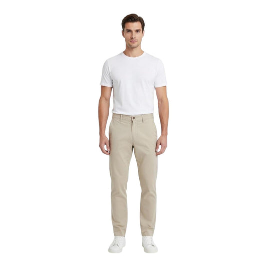 Trez uomo pantalone in cotone SONG6K-1035BST M50182 929 mastice