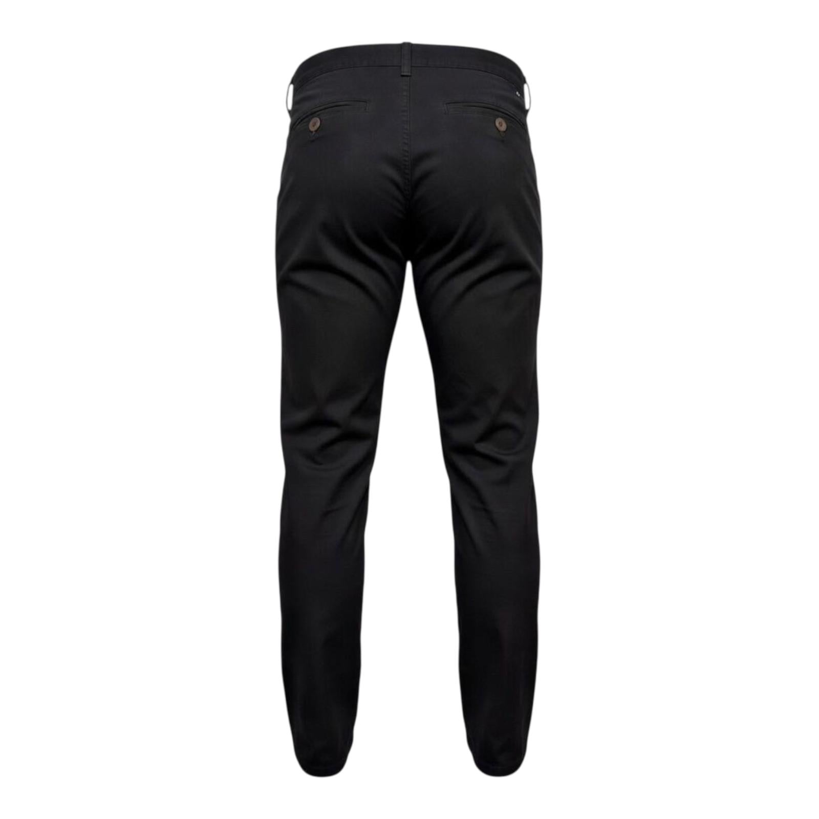 Trez uomo pantalone in cotone SONG6K-1035BST M50182 969 nero