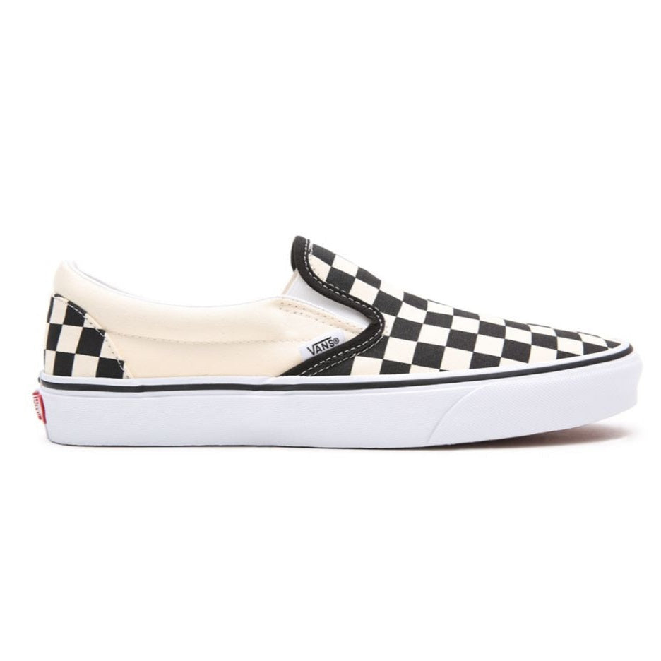 Vans Classic Slip-On Unisex Tela VN000EYEBWW1 | Sneakers bianca a scacchi neri