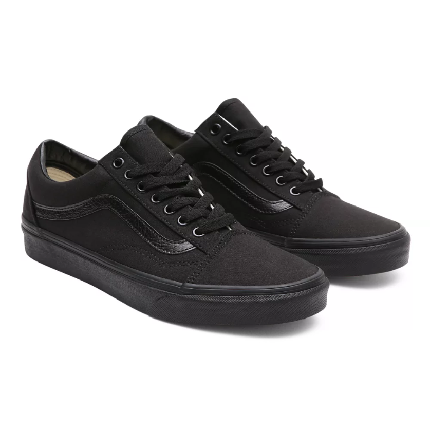 Vans Lifestyle Sneakers Old Skool Unisex Nera Total Black - VN000D3HBKA1