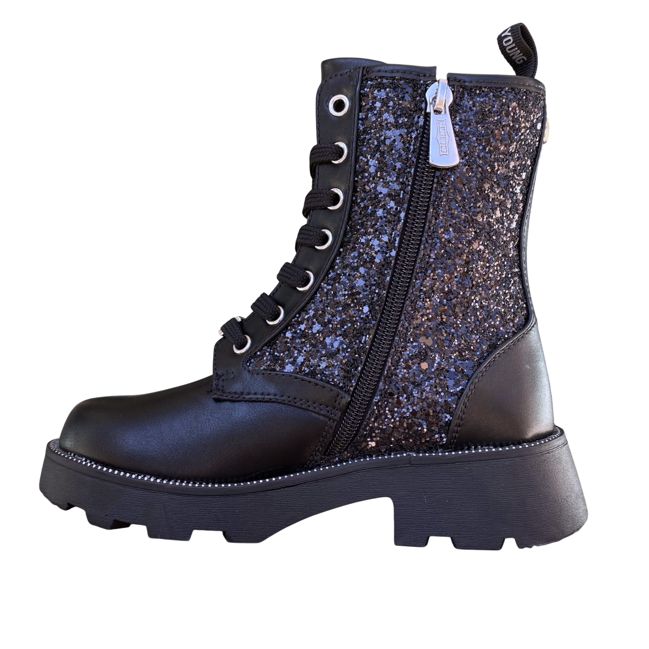 Cult Stivaletto Glitter Ragazza T-363 3540| Stivali 7 Fori
