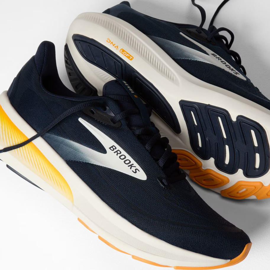 Brooks scarpa running uomo Revel 9 110499453 blu