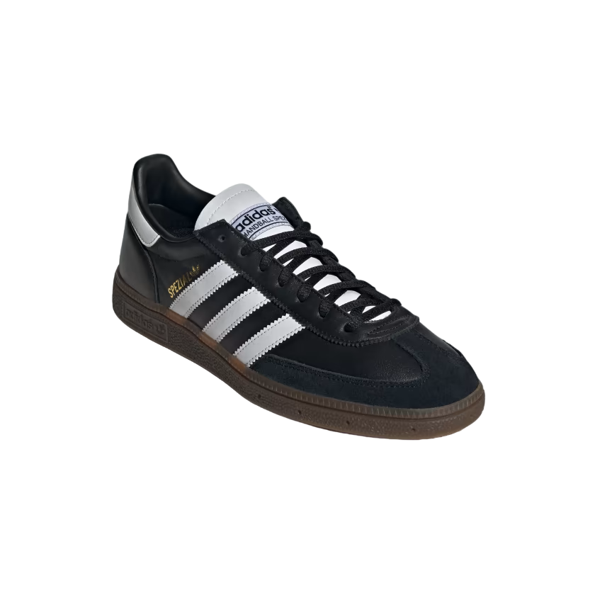 Adidas Originals Sneakers Uomo Nere Handball Spezial - IE3402 Nero Bianco