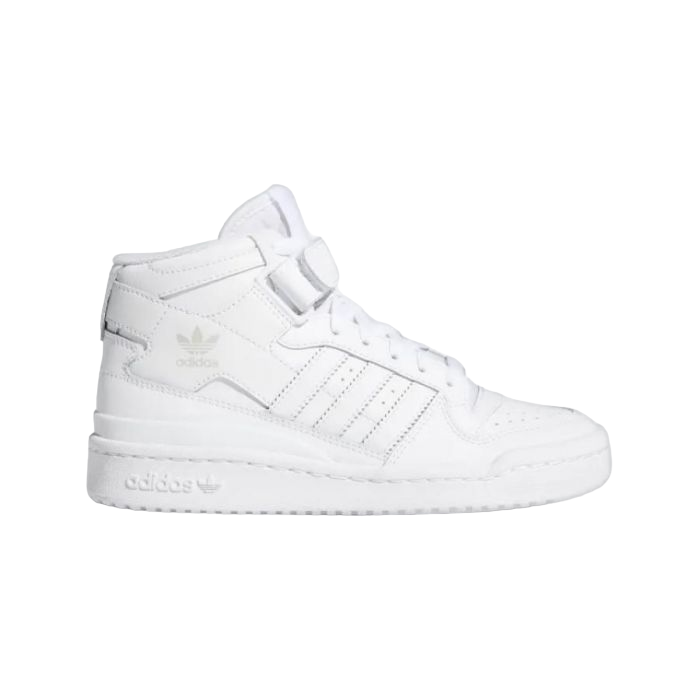 Adidas Originals Boys' Forum Mid FZ2086 High Top Sneakers White