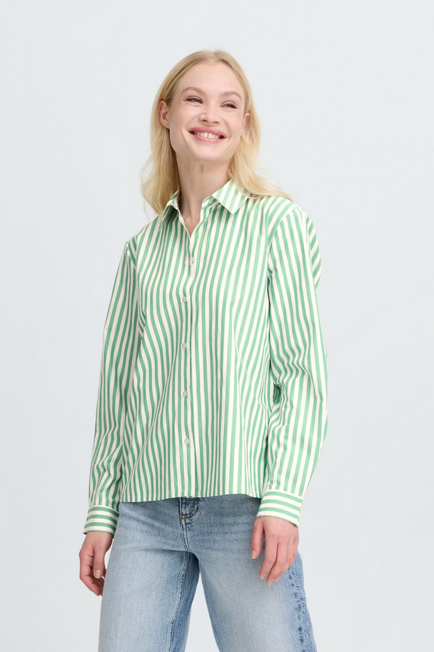 b.young BYHETILA Camicia Donna Verde Leprechaun - 20815257 900004072