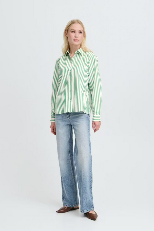 b.young BYHETILA Camicia Donna Verde Leprechaun - 20815257 900004072