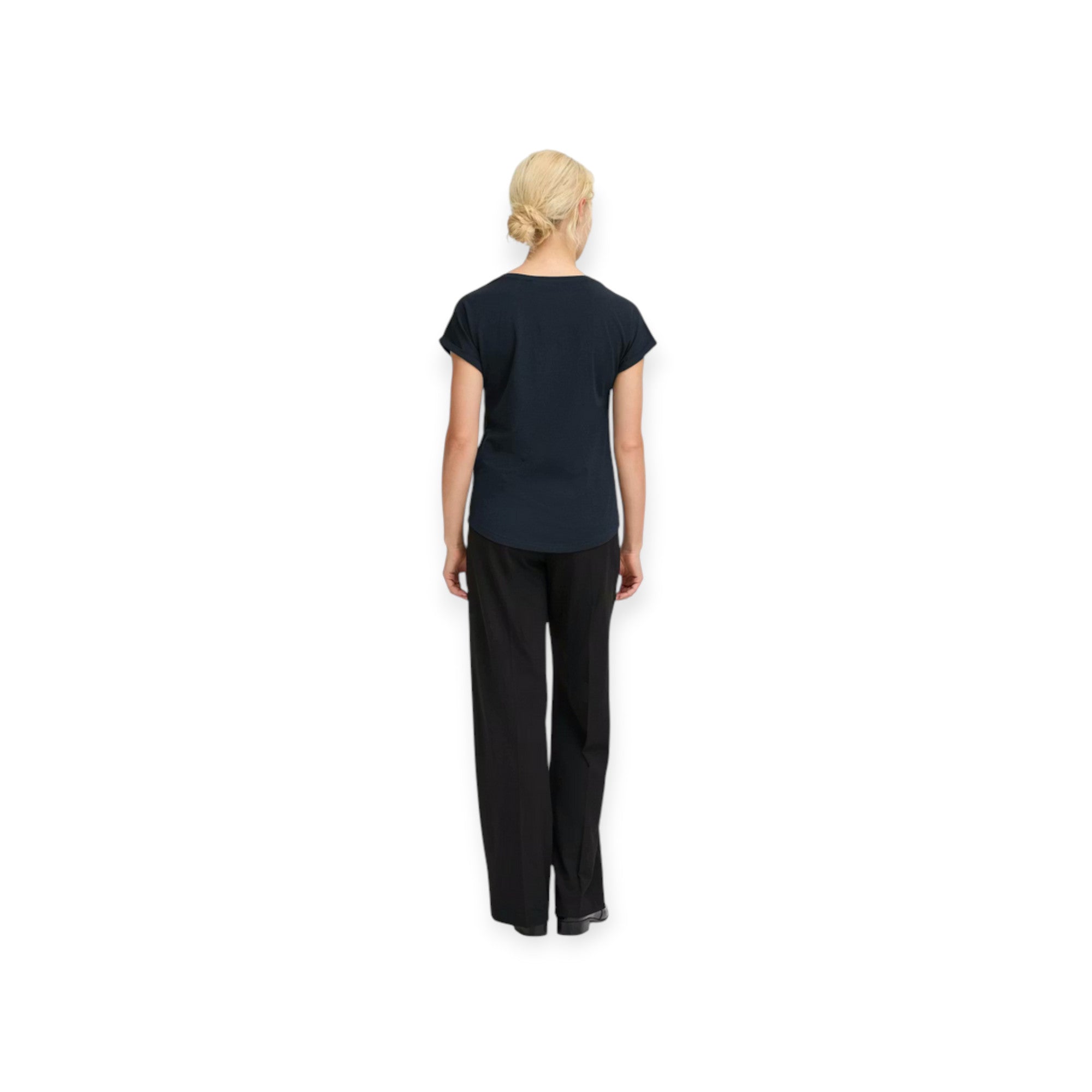 b.young Maglietta Donna Pamila 20804205 80466 Blu Scuro