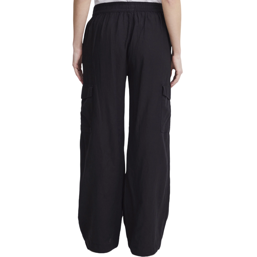 b.young pantalone cargo da donna Byfalakka 20814564 200451 nero