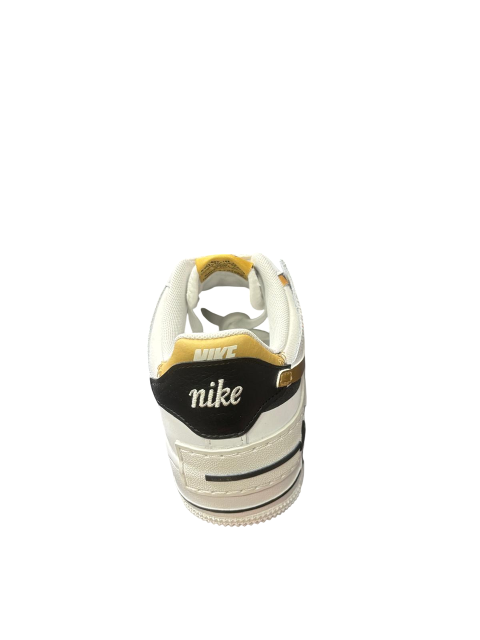 Nike Air Force 1 Shadow CI0919-125 Bianco Oro Nero