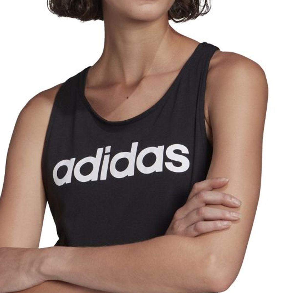 Adidas Women's Loungewear Essentials Loose Logo Tank Top GL0566 Black